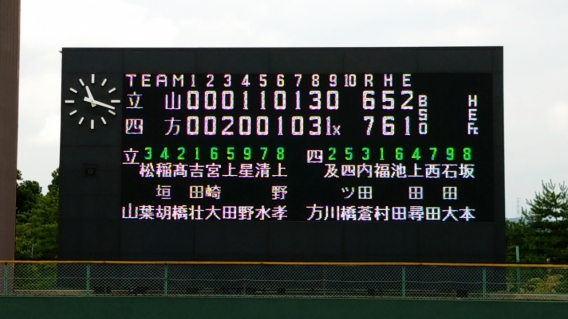 第23回マクドナルド学童野球富山県大会決勝